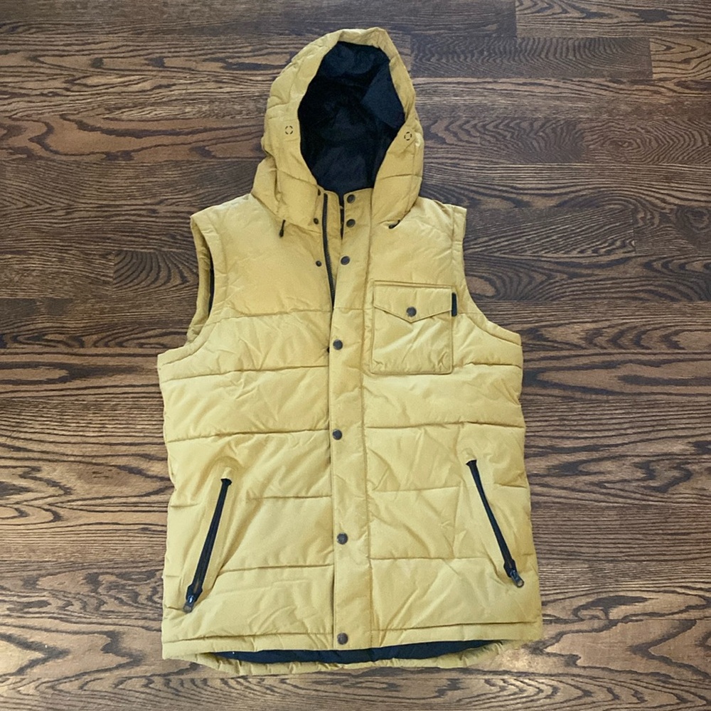 Burton Men’s Dryride Hooded Puffer Vest, Size L